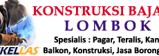 BENGKEL LAS KONSTRUKSI BAJA WF MATARAM LOMBOK ( 0822-6642-0160 )